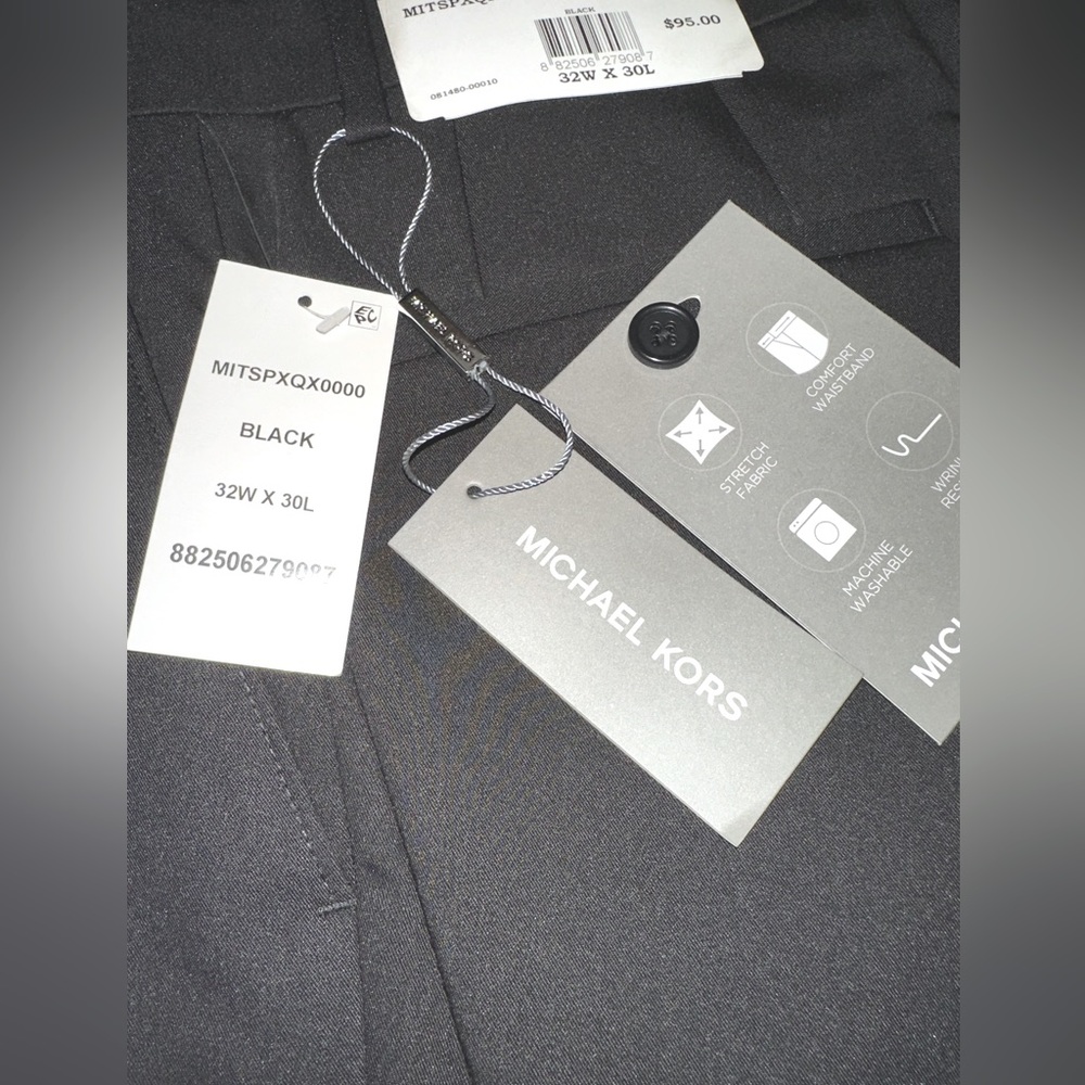 Michael Kors Mens Slacks Black